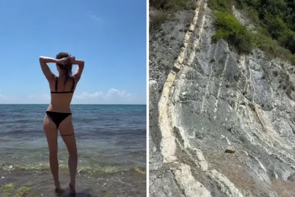 Краснодарка нашла чистый пляж без толп туристов